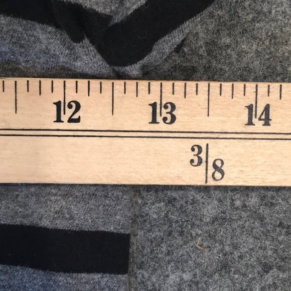 Crazy 8 Boys Sz‎ XS 4 Short Gray Striped Long Sleeve 100% Cotton Neutral Preppy - Picture 8 of 10